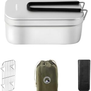 MiliCamp フローメスティン 湯切り穴搭載 4点セット