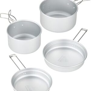 VASTLAND クッカー4点セット アルミ