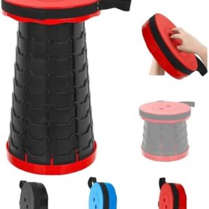 VECELO 折りたたみ椅子 高さ調節 伸縮式