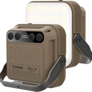 SUPERWAY 30000mAh 大容量LEDランタン QC3.0急速充電 1600ルーメン